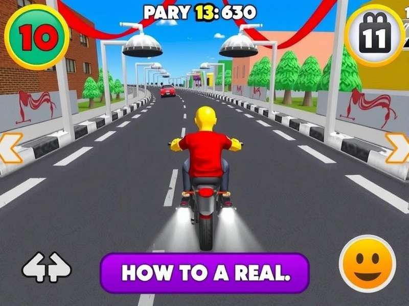 Rickshaw Champ Race Gameplay Screenshot